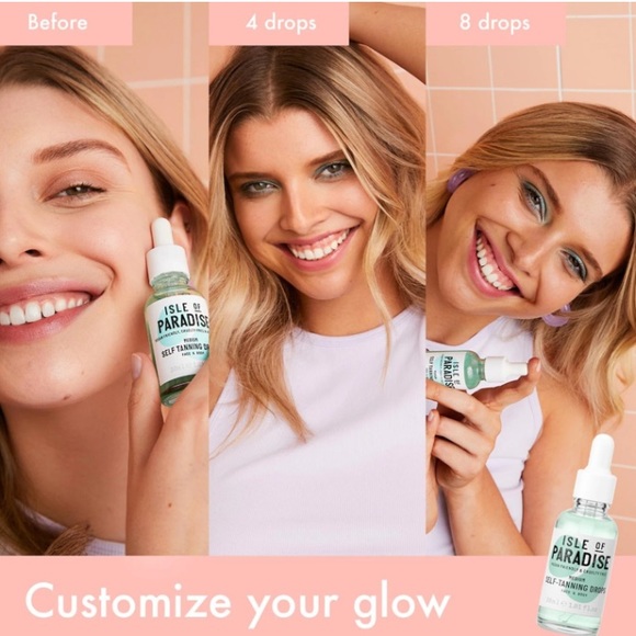 💛NEW!💛Isle Of Paradise Tanning Drops BNIP! - Picture 6 of 15